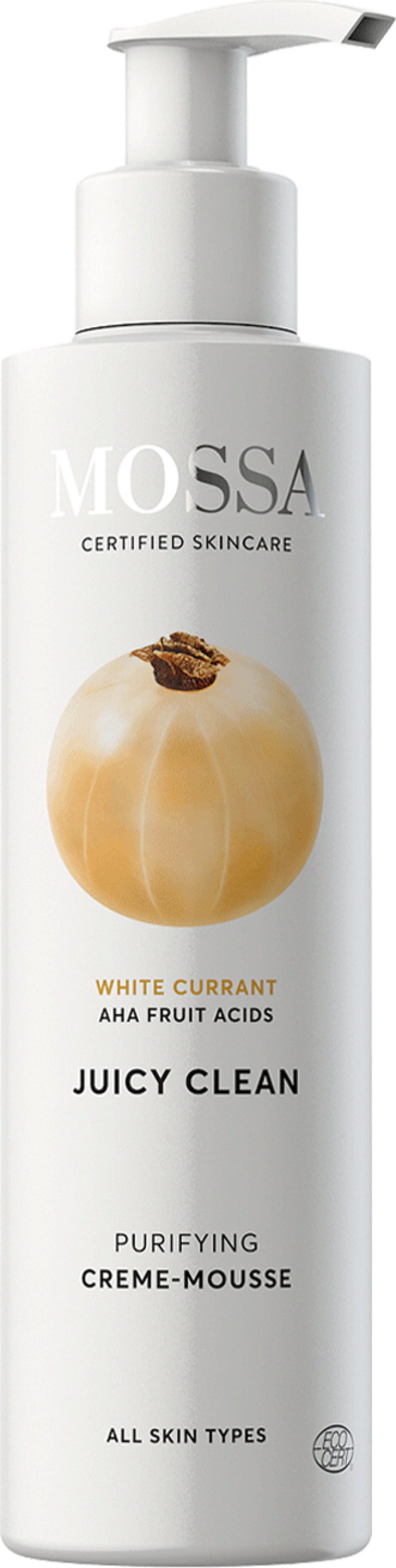 MOSSA  Juicy Clean Purifying Creme Mousse, 190 ml