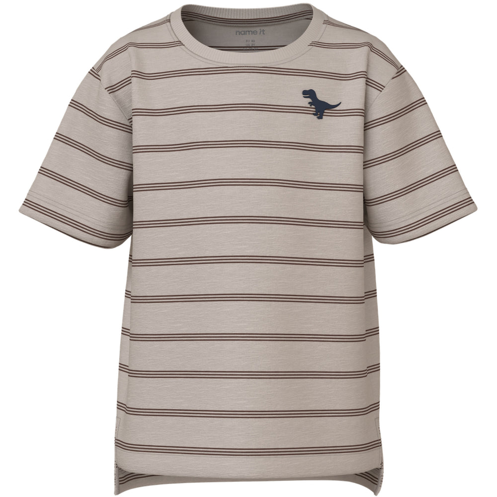 Køb Name It Chateau Gray Chestnut Nmmvoby Ss Nreg Top