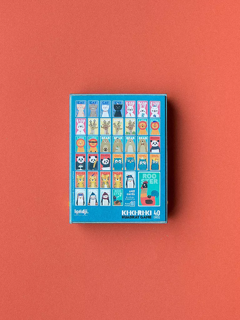LONDJI Kartenspiel  KI-KI-RI-KI bunt