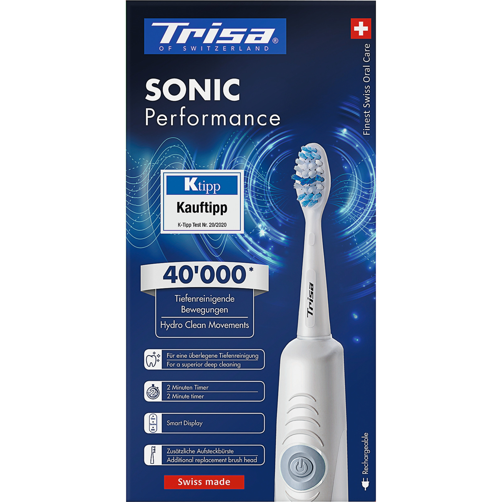 Trisa Elektrische Zahnbürste Sonic Performance