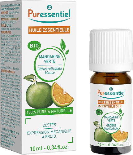 Puressentiel Mandarine Verte Bio Huile Essentielle 10ml