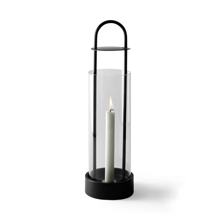 Design House Stockholm - Lotus Windlicht, weiss
