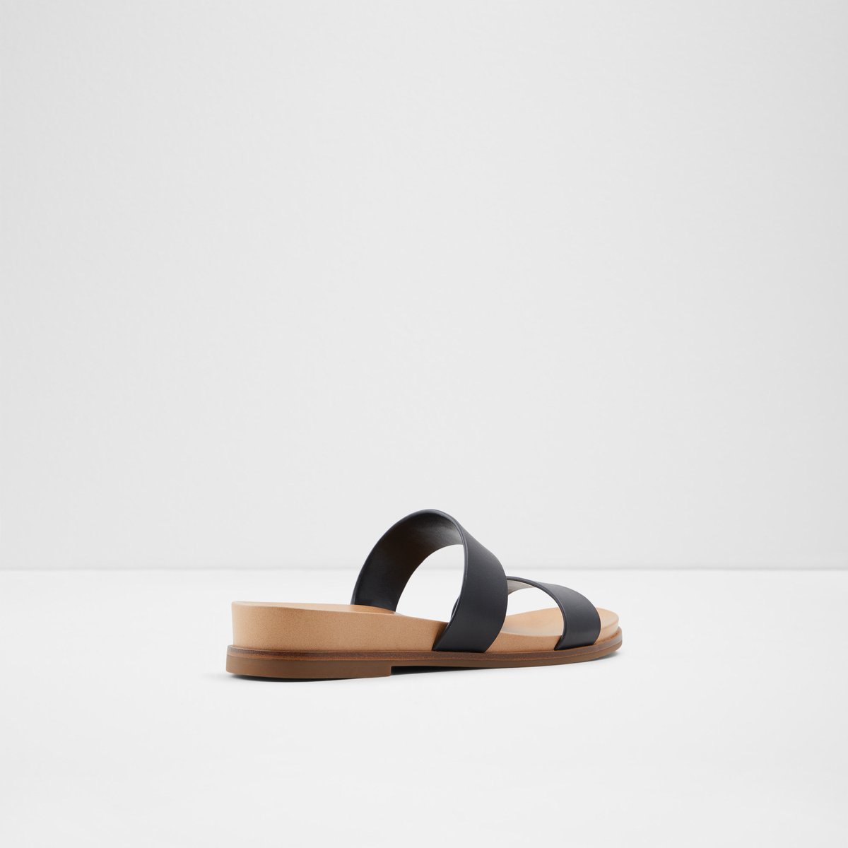 Aliawen Black Women Flat Sandals