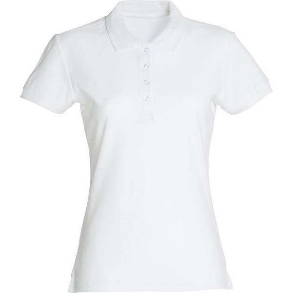 CLIQUE Polo basic Femme Blanc M