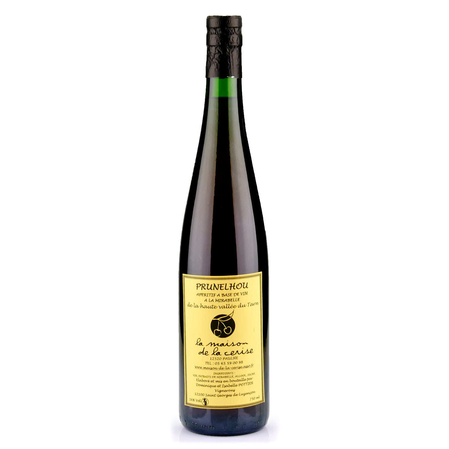 Prunelhou - Apéritif à la mirabelle 16%