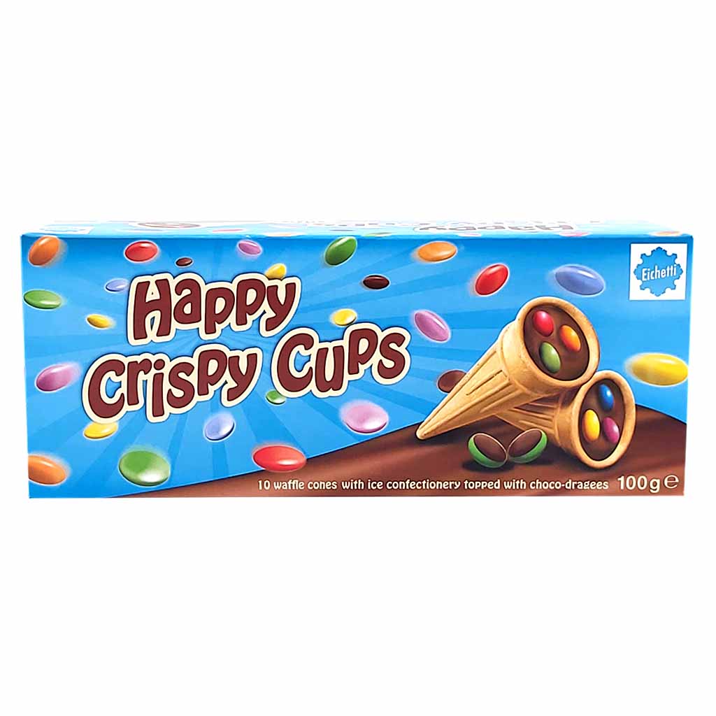 Eichetti Happy Crispy Cups 100g MHD:31.8.25