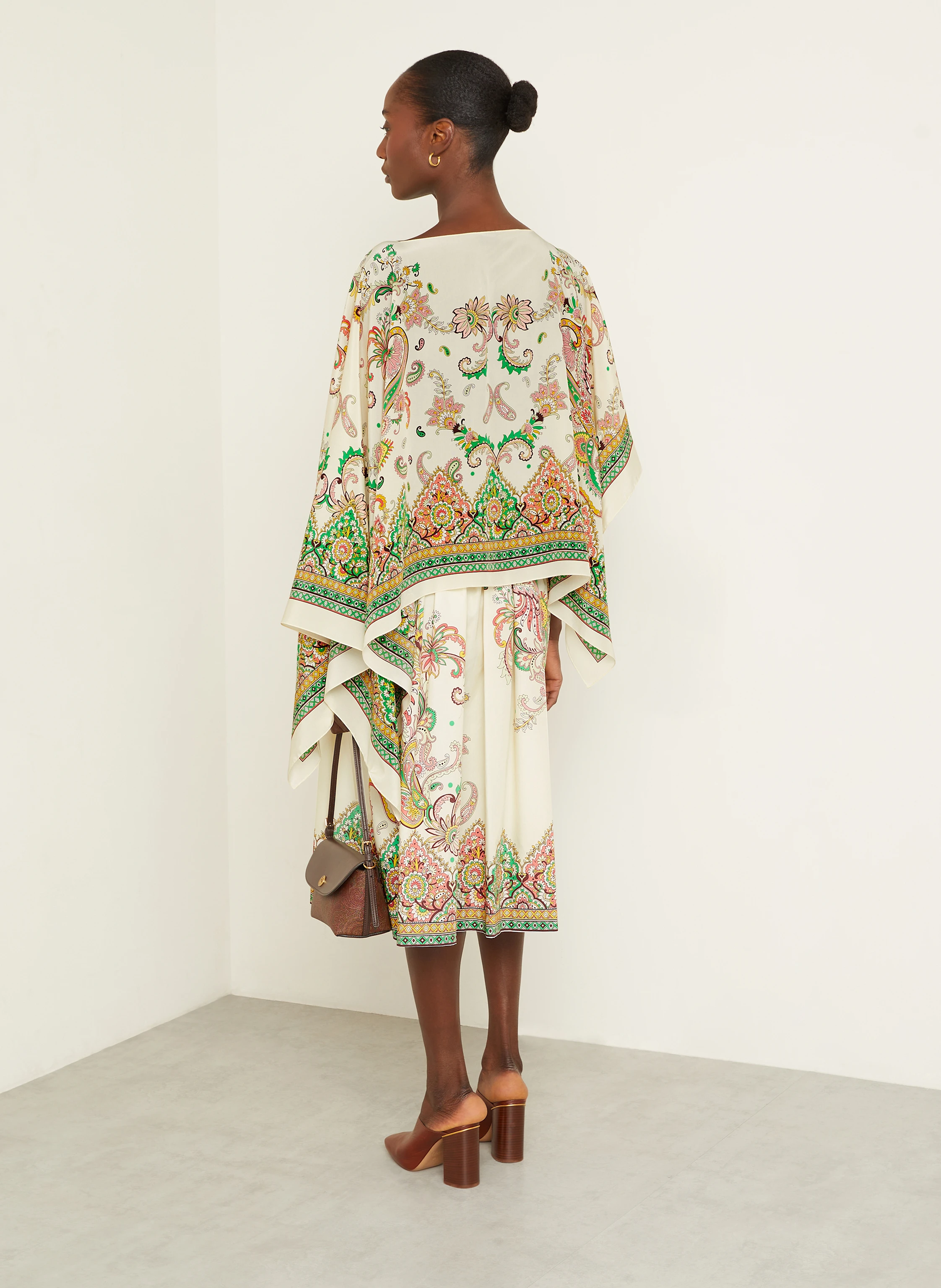 ETRO Cape aus Seide