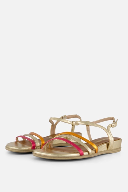Tamaris Sandalen goud Synthetisch