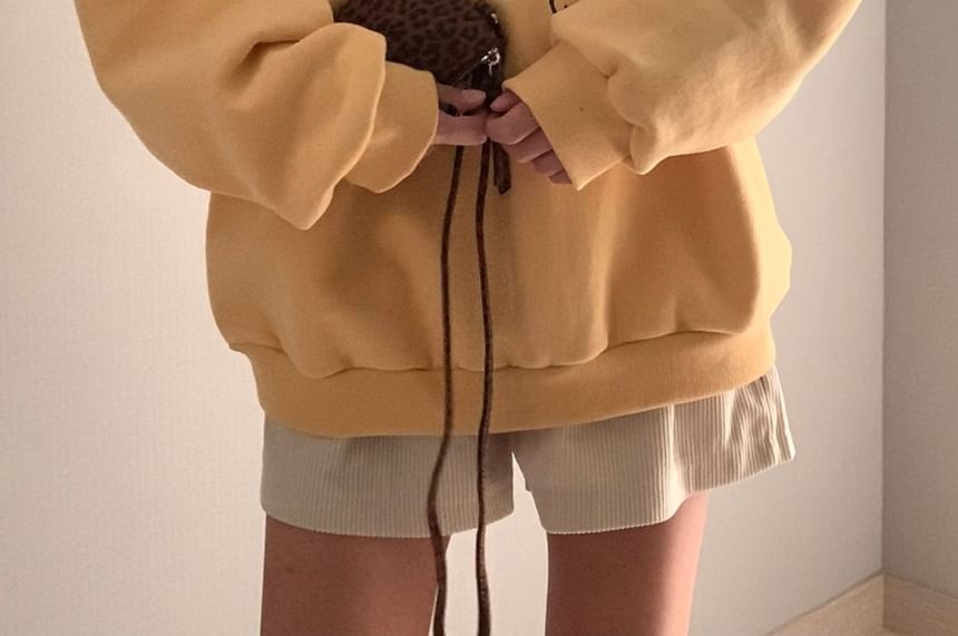 SeoulPop - Losvallende sweatshirt met hartprint