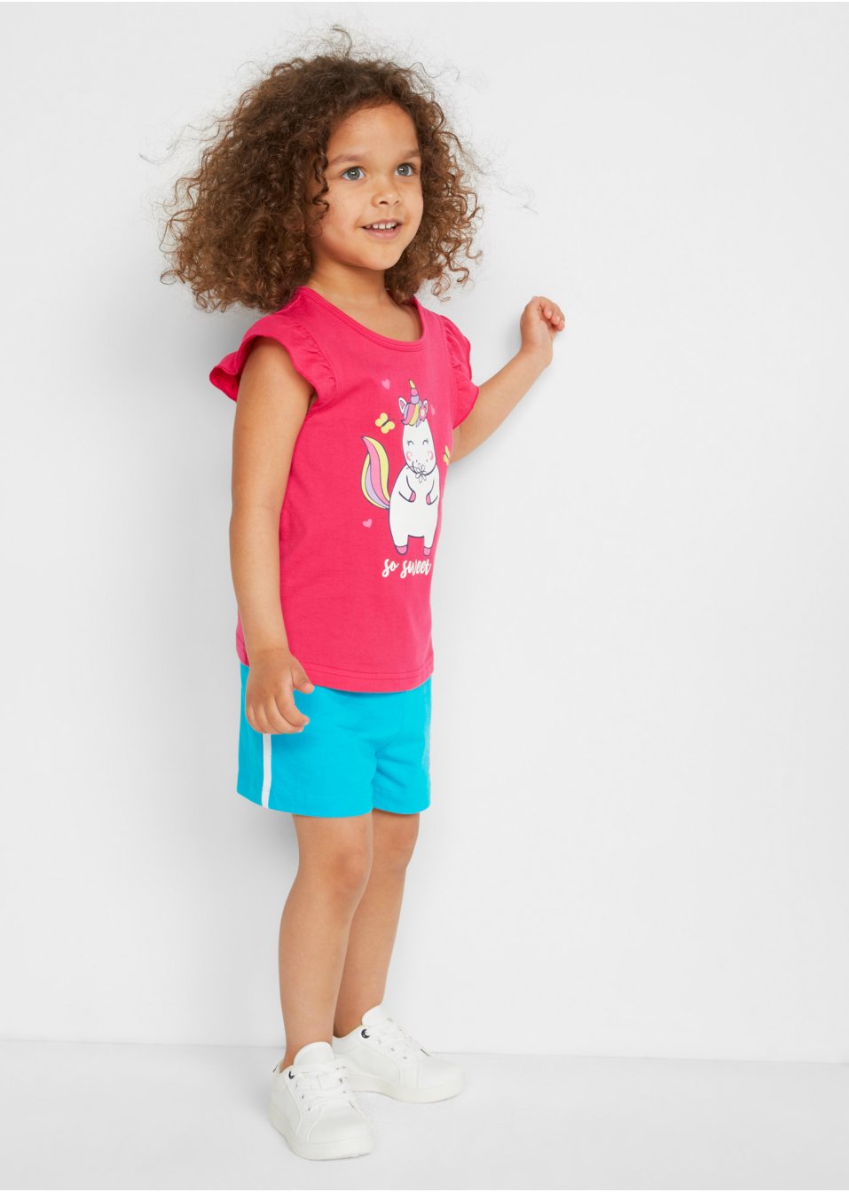 Lot de 2 T-shirts fille en coton