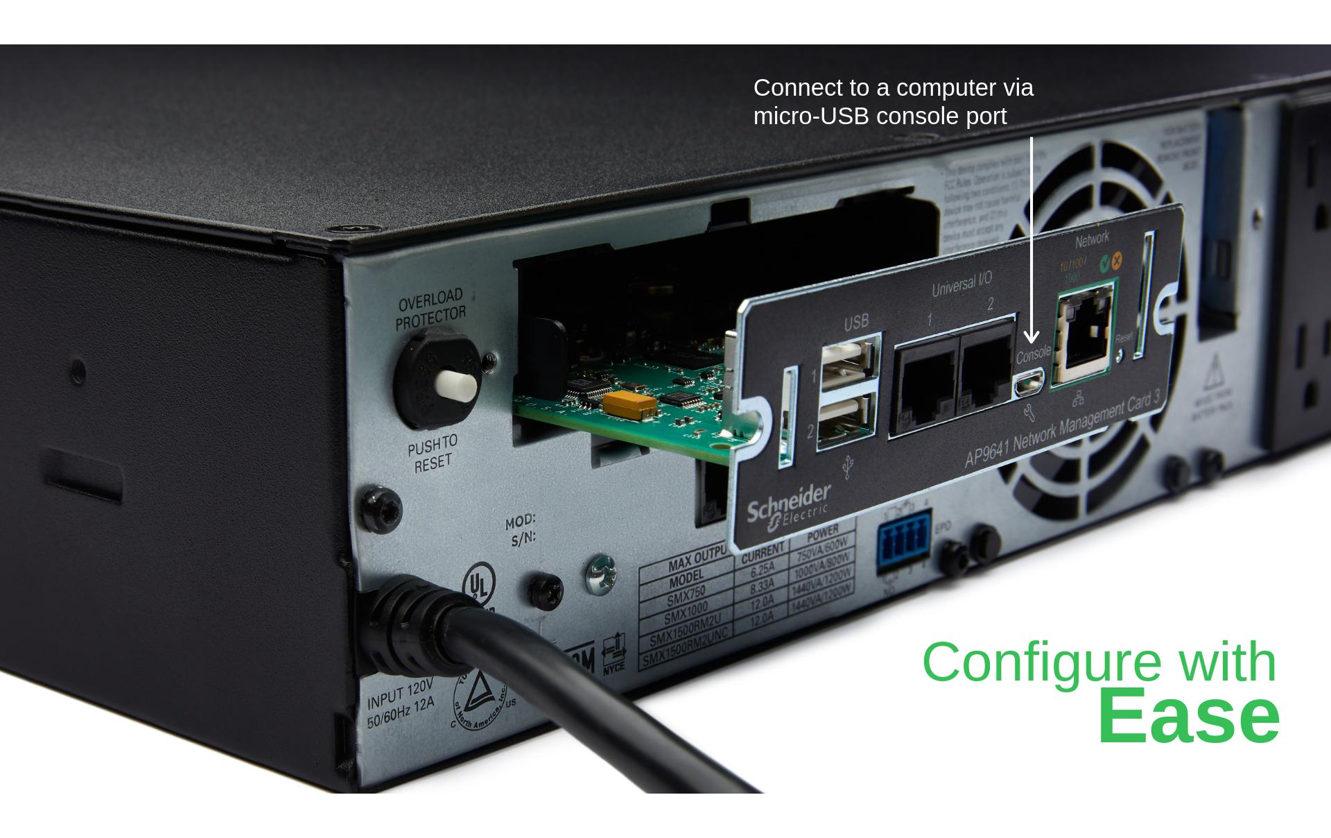 Management Card AP9641<br>UPS Network Management Card 3 mit Umweltüberwachung