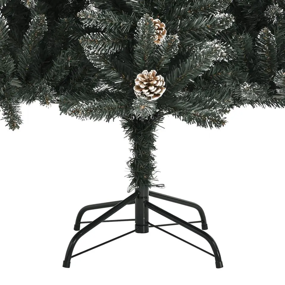 vidaXL kerstboom met standaard 240 cm PVC groen