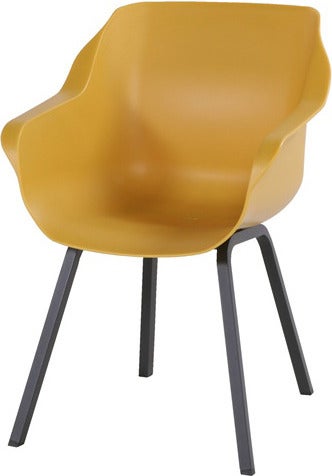 Hartman kuipstoel Sophie Element geel / zwart