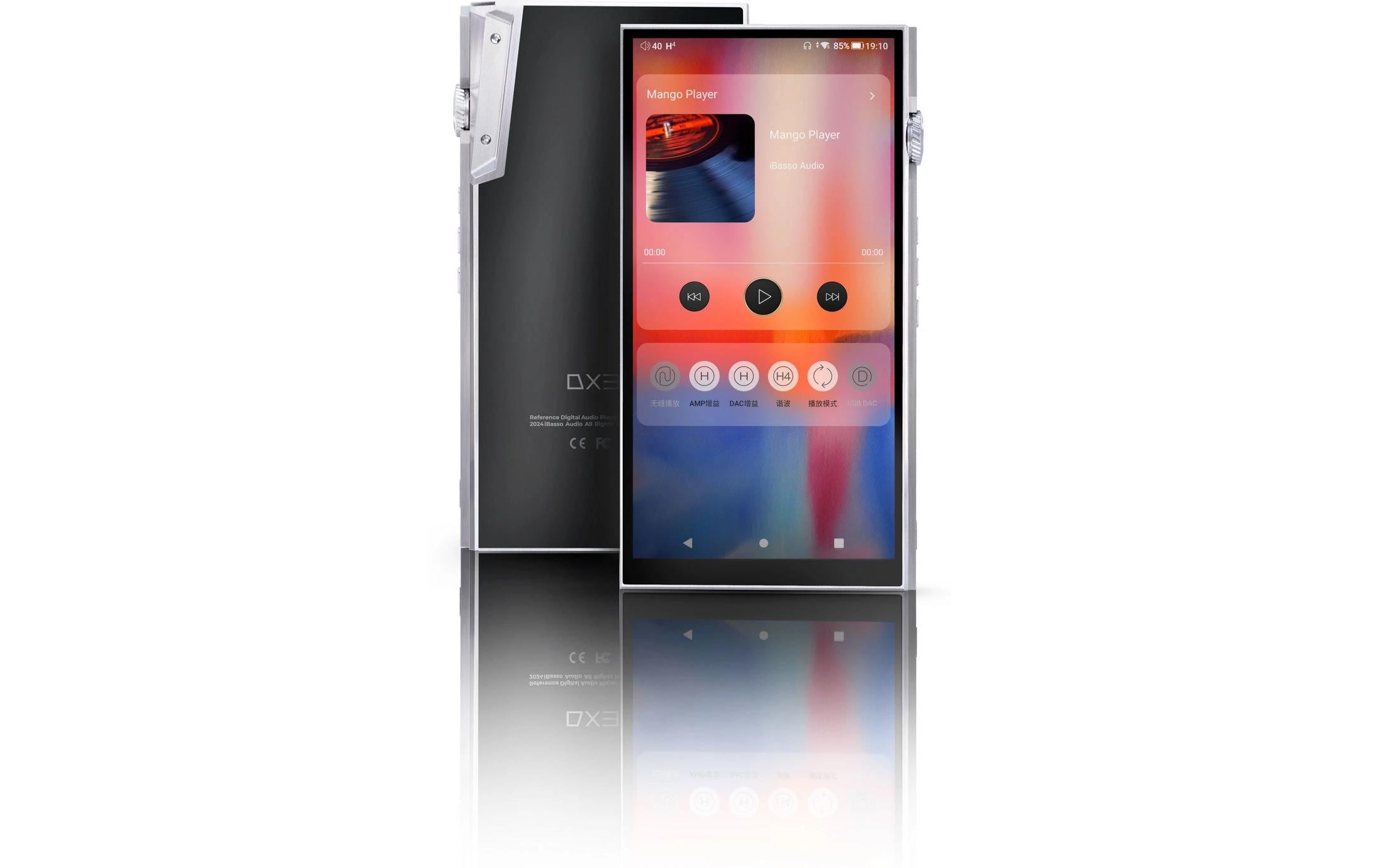 HiRes-Player DX340 Schwarz; Silber<br>Hi-Res Musik-Player