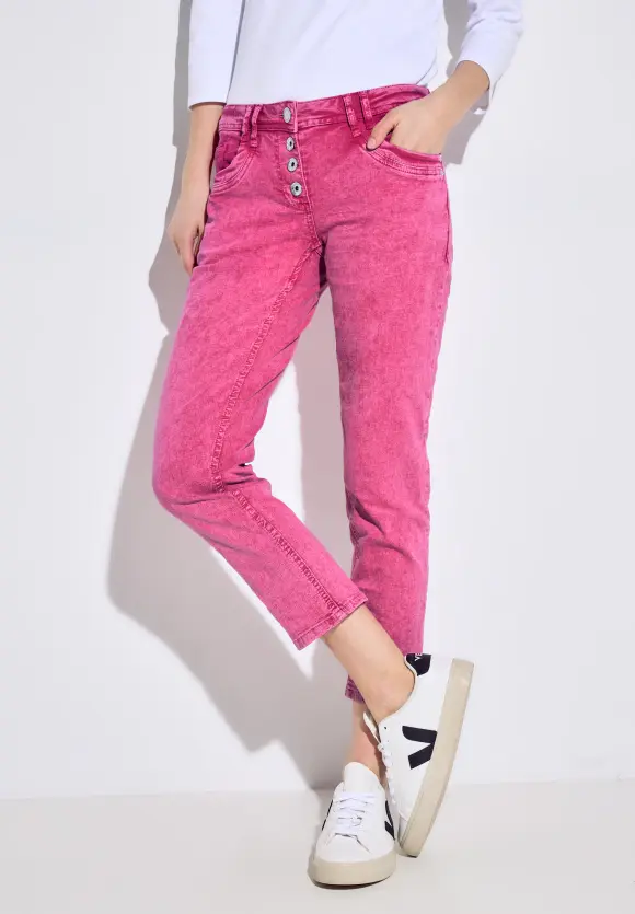 Casual Fit Color Hose - pink sorbet