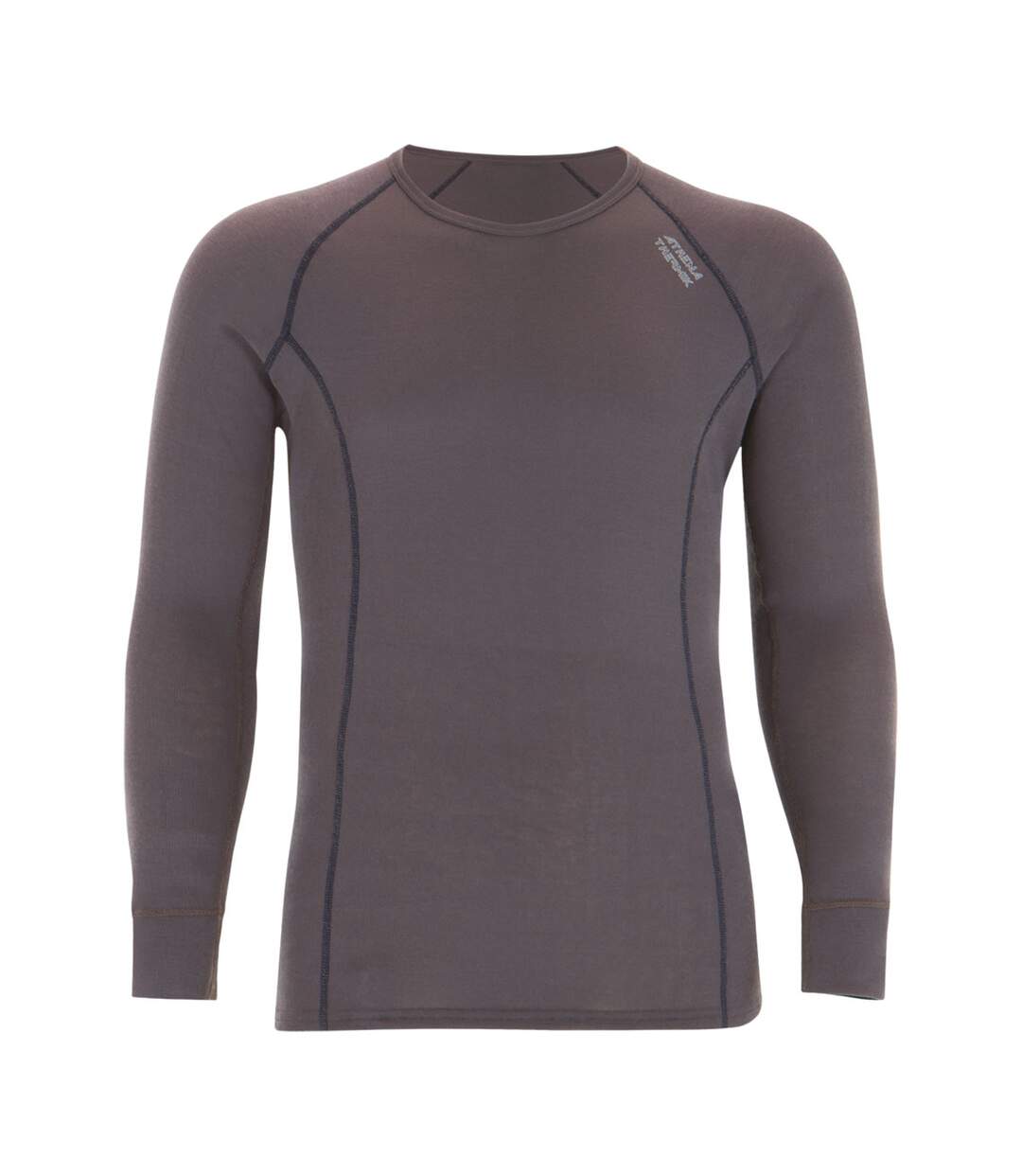 Tee-shirt col V manches longues homme Pur coton