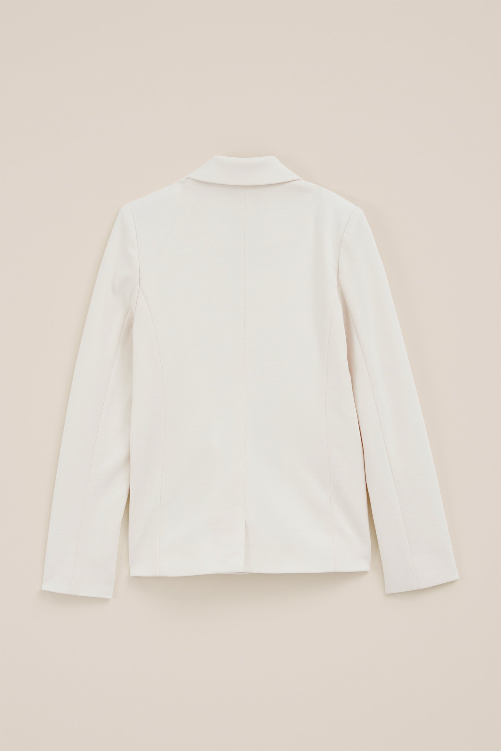 Meisjes blazer met stretch WE Fashion Wit