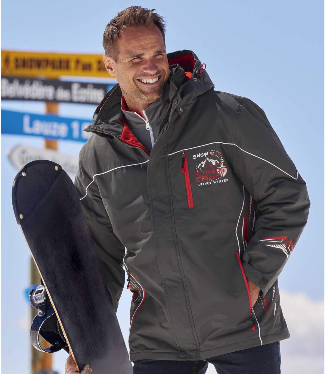 Parka Ski à Capuche Winter Sport