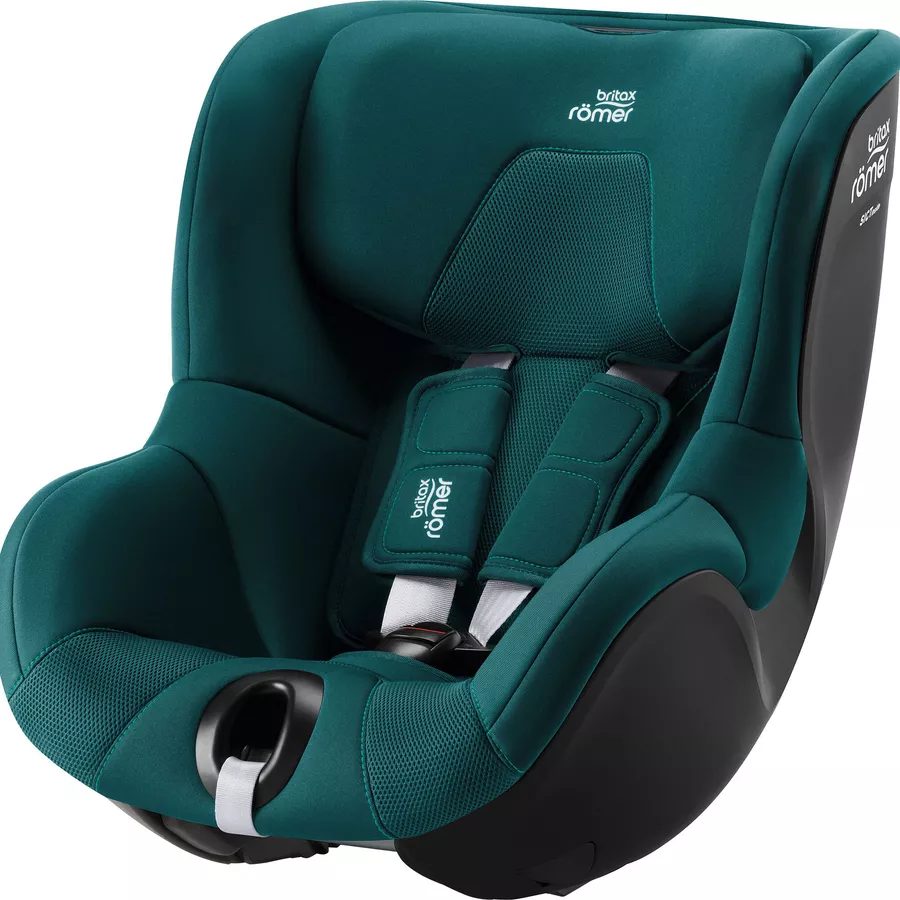 Britax Römer Reboarder Dualfix 3 i-Size Atlantic Green inklusive Flex Base iSENSE