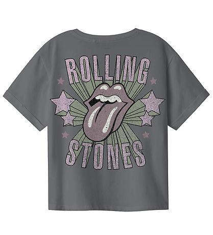 Name It T-Shirt - NkfJill - Lava Smoke m. Print