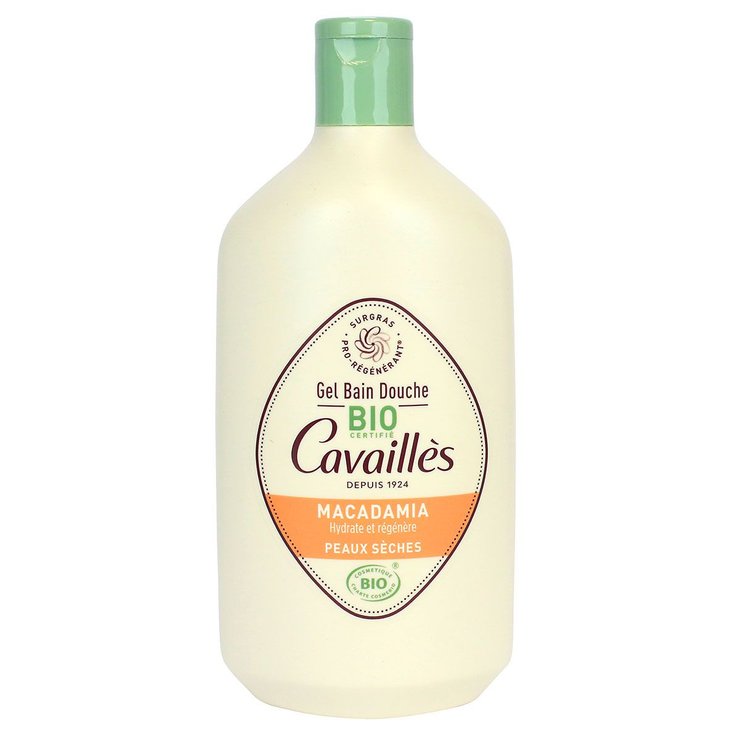 Gel bain douche macadamia bio peaux sèches 400ml