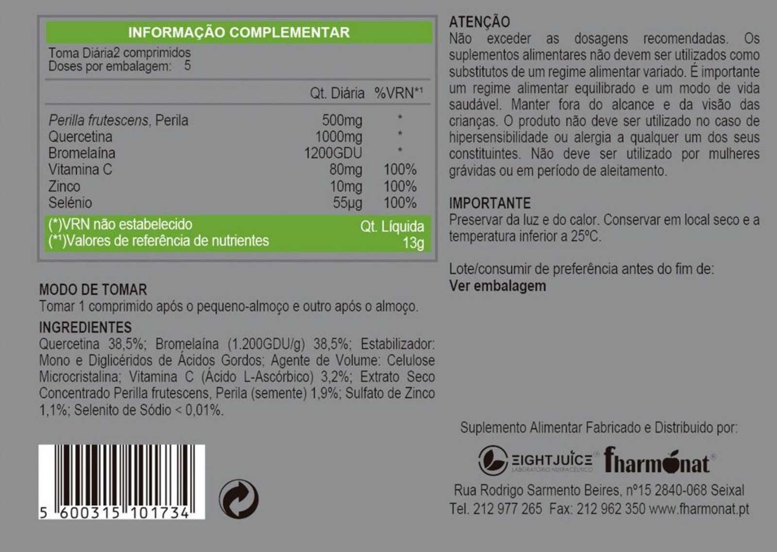 Biokygen PollenStop Rapid 100 pastilhas