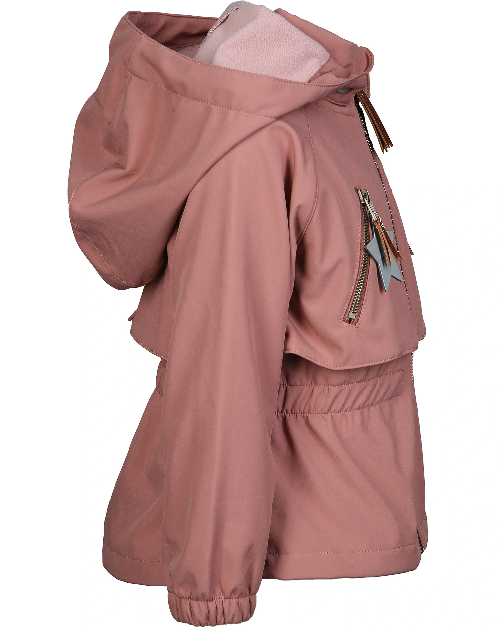 Softshelljacke MATALGEA mit Innenfleece in wood rose