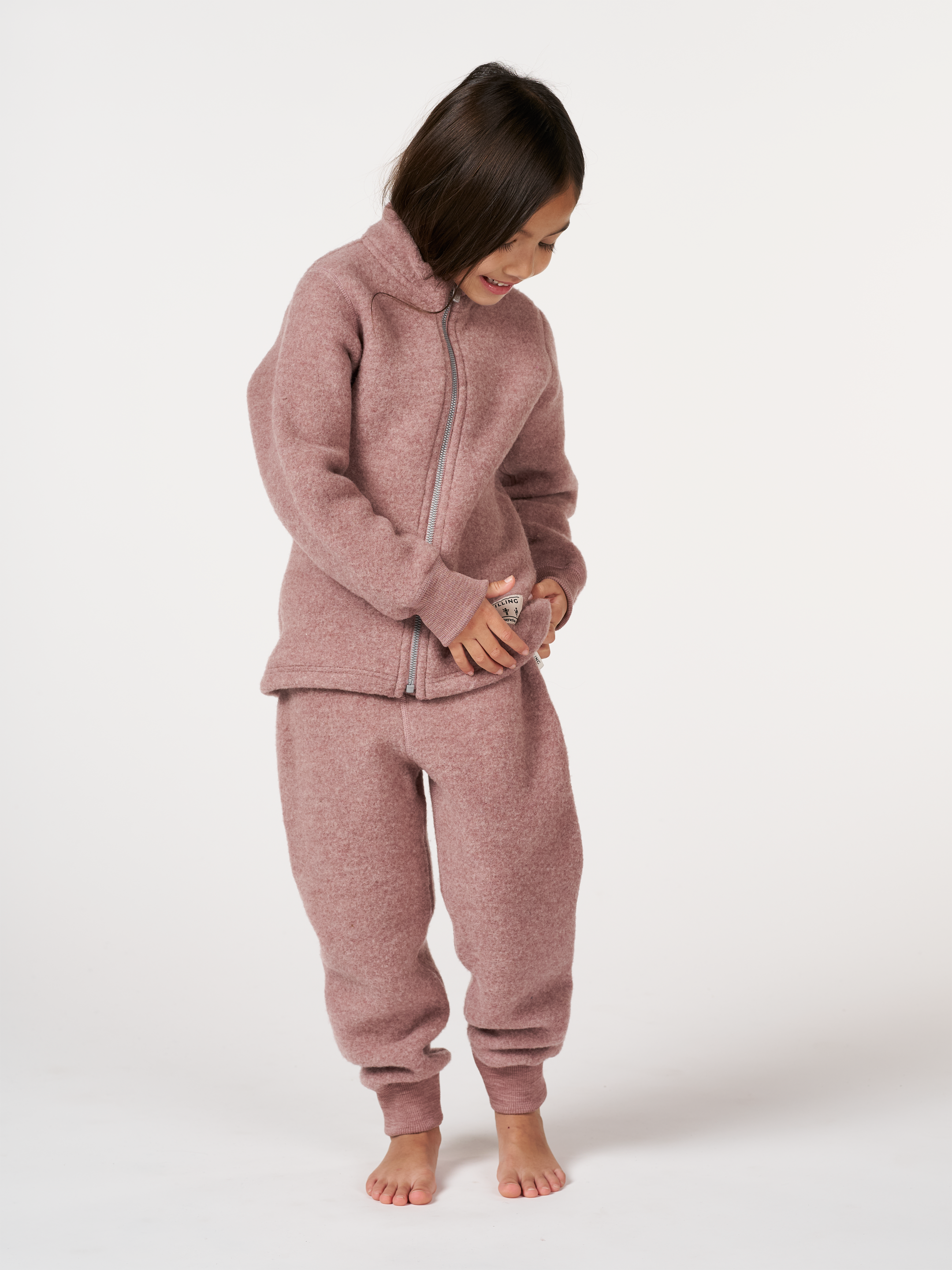Broek van merinowolfleece voor kinderen