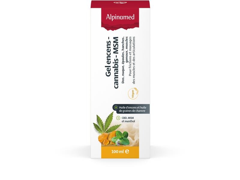 Alpinamed Weihrauch-Cannabis-MSM Gel 100 ml Weihrauchgel