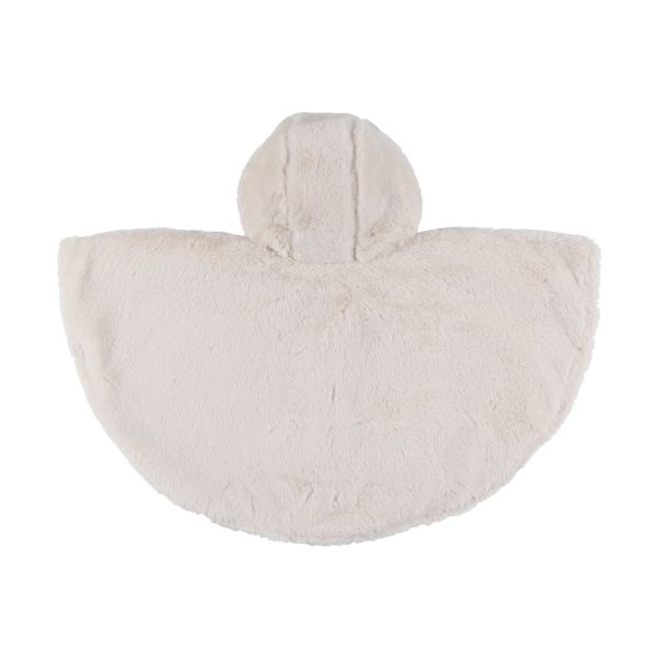 Noukie's M&M25 Poncho Imitatiebont - 6 - 12 Mnd - Beige