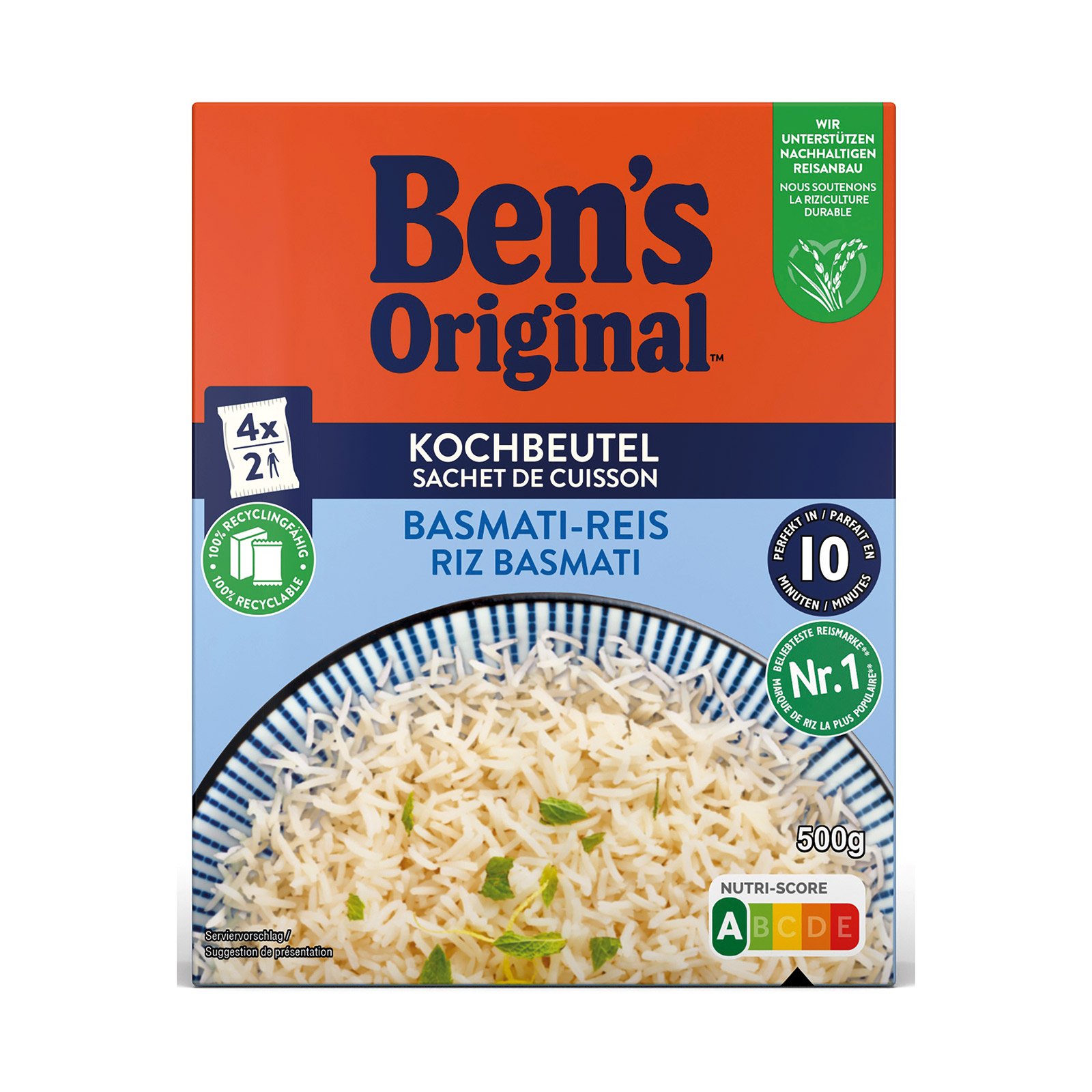 Ben's Original Basmati-Reis Kochbeutel