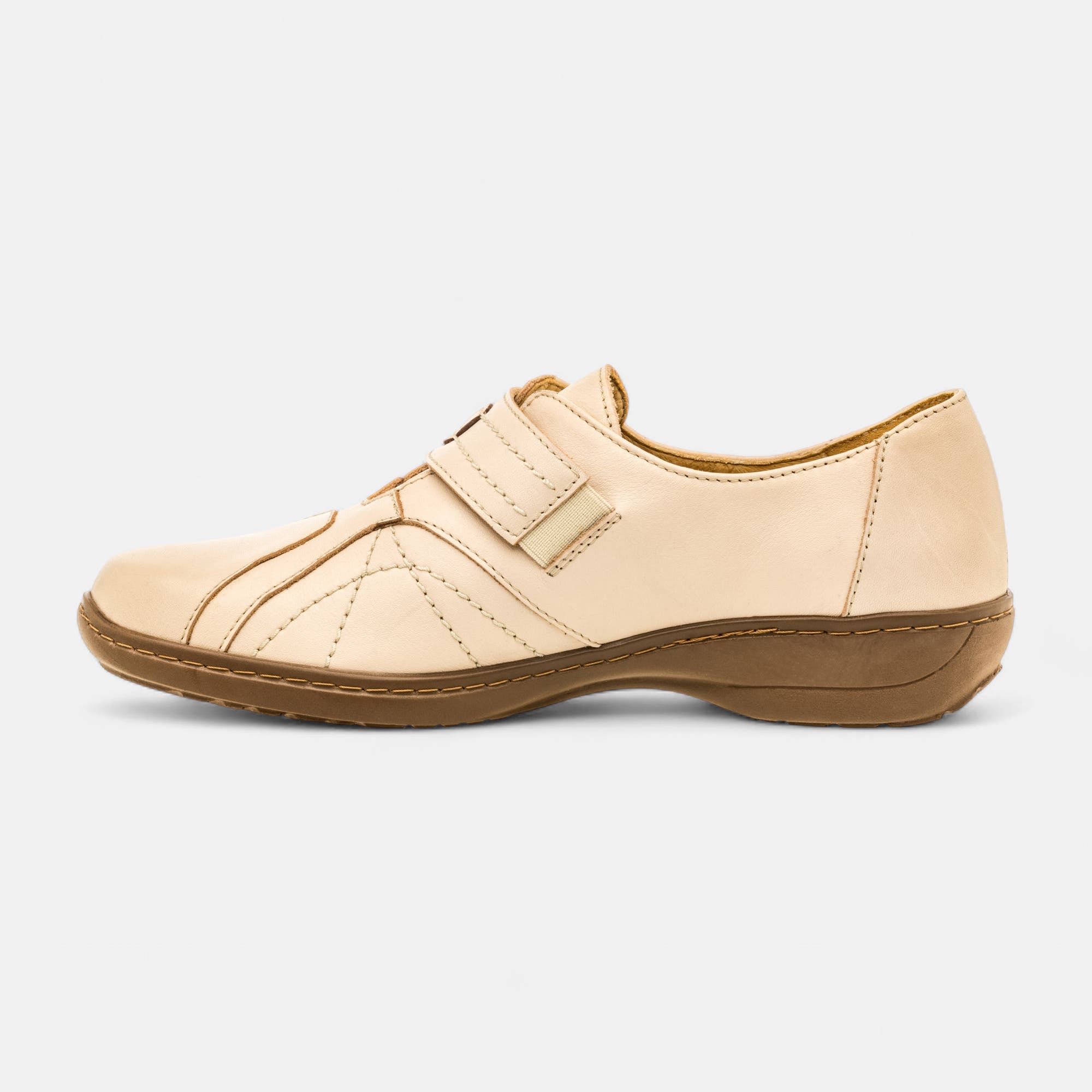 Escarpins pieds sensibles Femme en cuir beige
