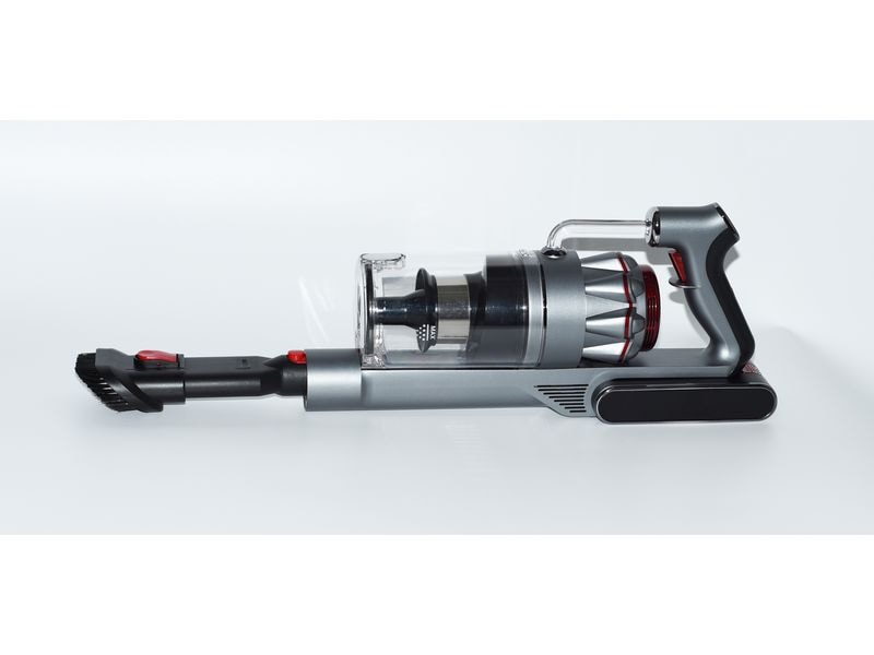 OHMEX Akku-Hand- und Stielsauger OHM-VVC-2590 Grau/Silber Kabelloser Staubsauger