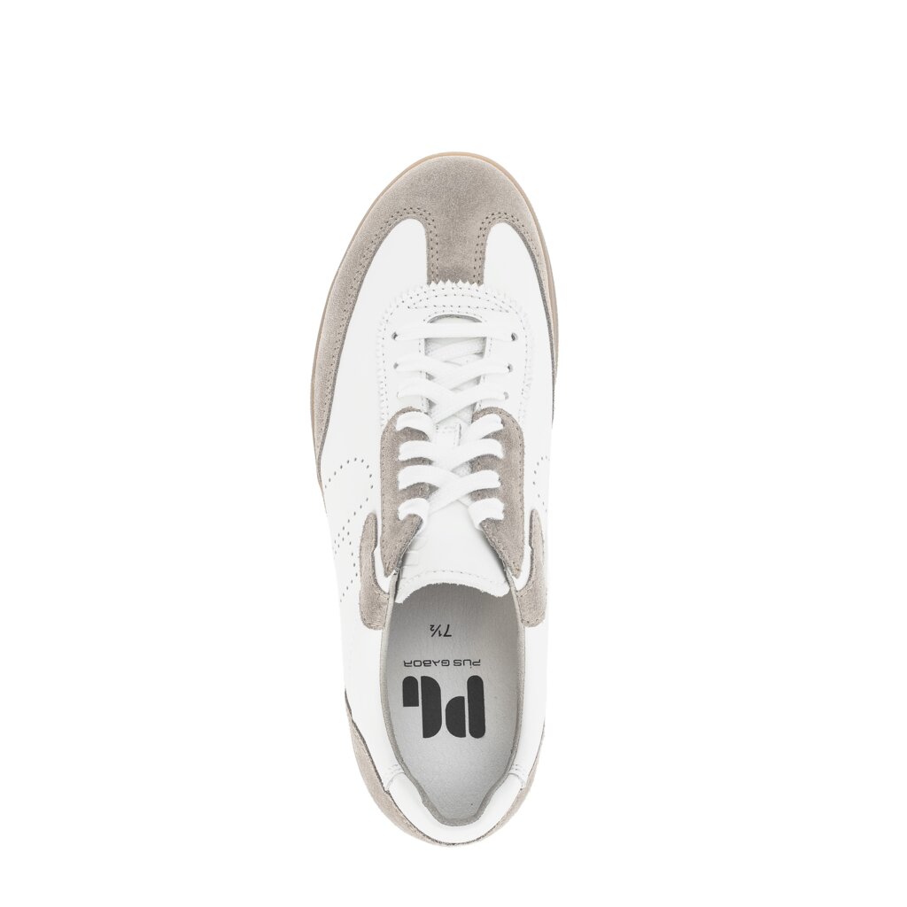 Lage sneaker beige