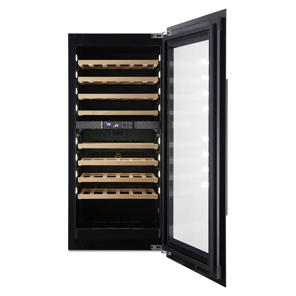 Einbau-Weinkühlschrank 149L Trisa Dual Zone Schwarz