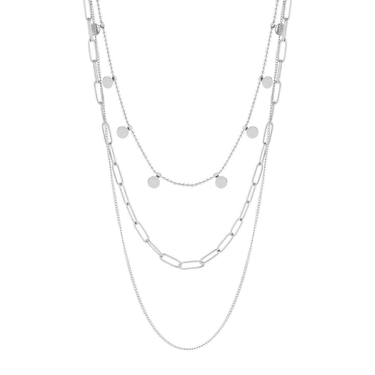 Collier acier 45 cm