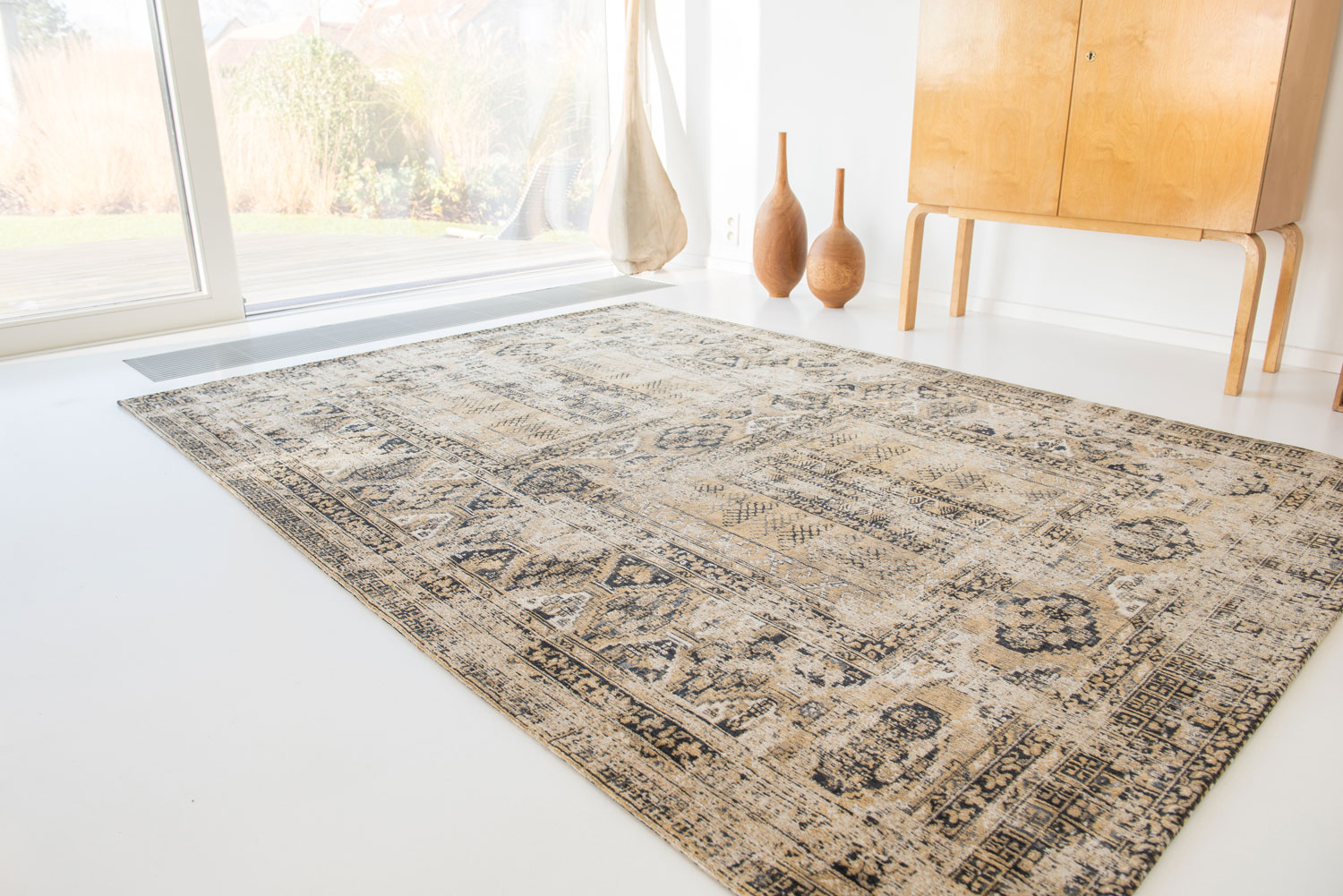 Ecorugs vloerkleed Hadschlu goud 170x240 cm