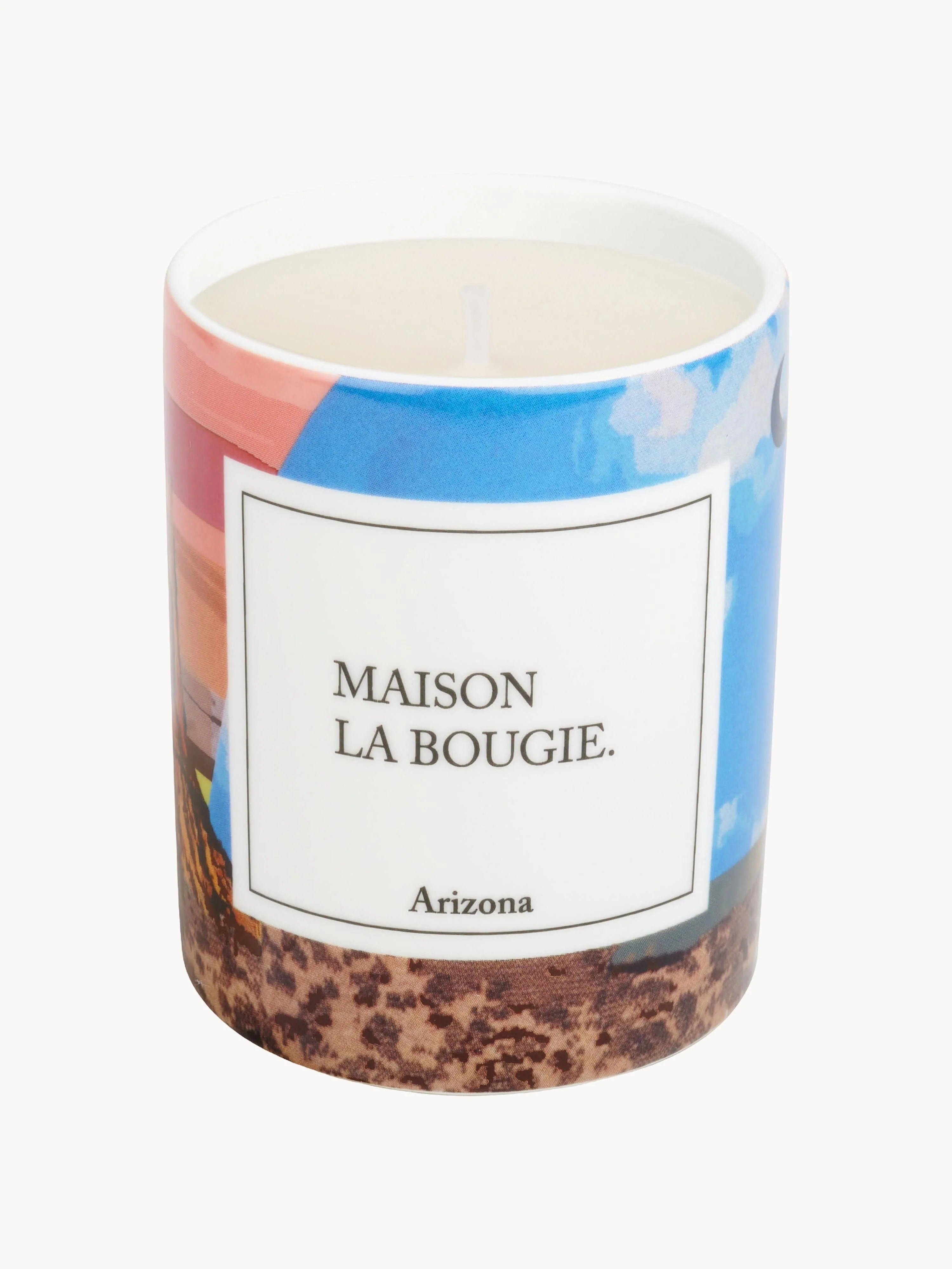 Handgemaakte geurkaars Arizona (vijgenboom, munt & lavendel)