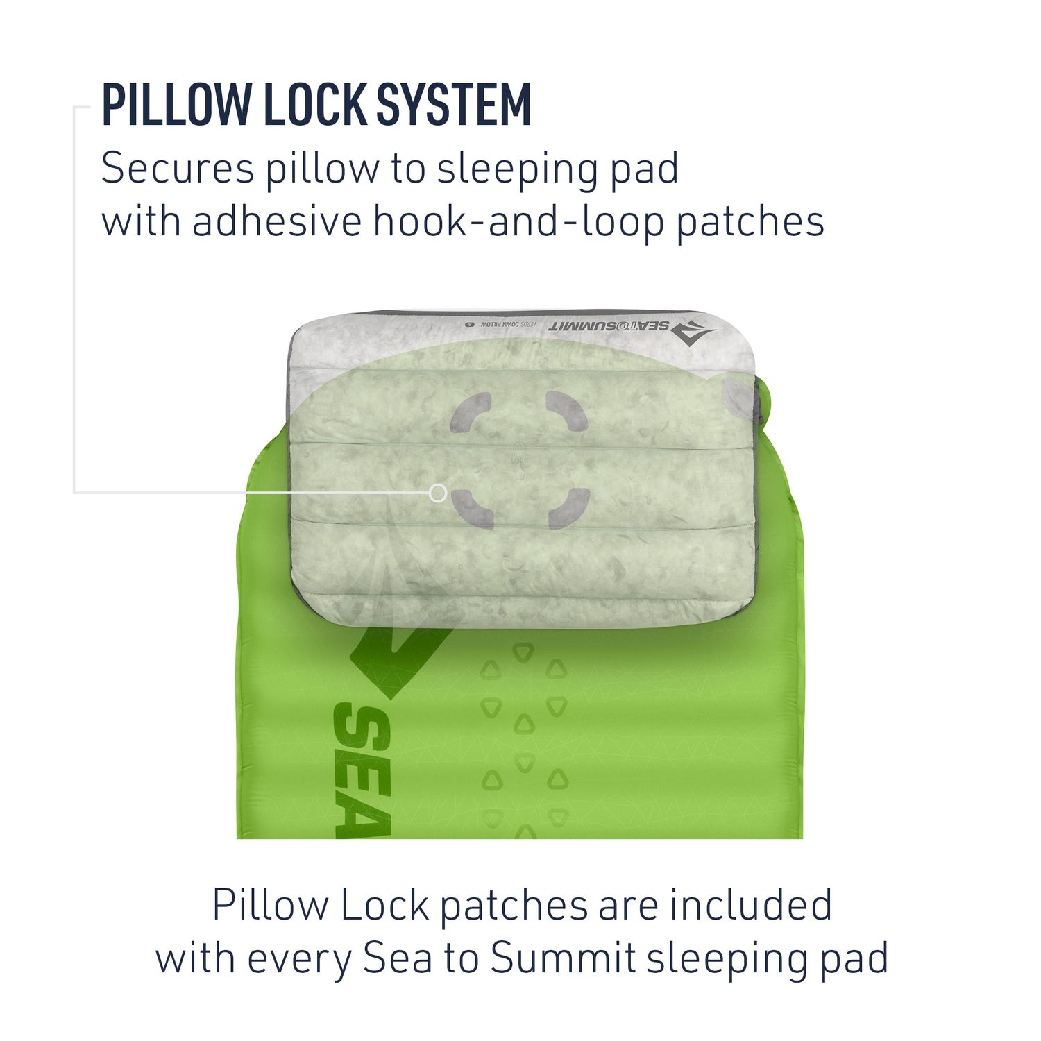 Comfort Light Self-Inflating Sleeping Mat Green