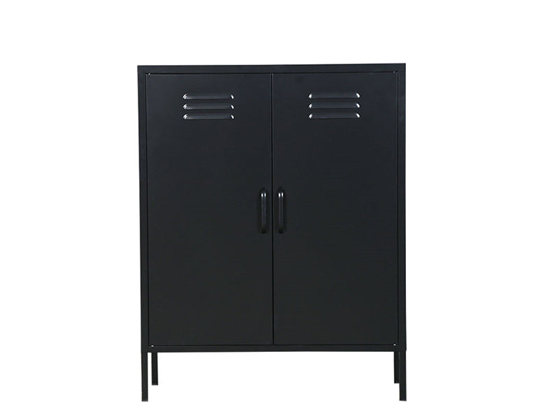 Metalen lockerkast Finn zwart