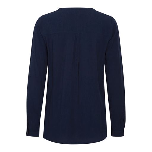 Fransa Langærmet Skjorte, Dark Peacoat, XS