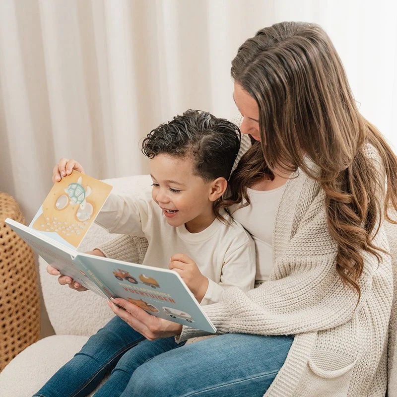 Kinderboek Mijn Flapjesboek – voertuigen kopen? - Little Dutch
