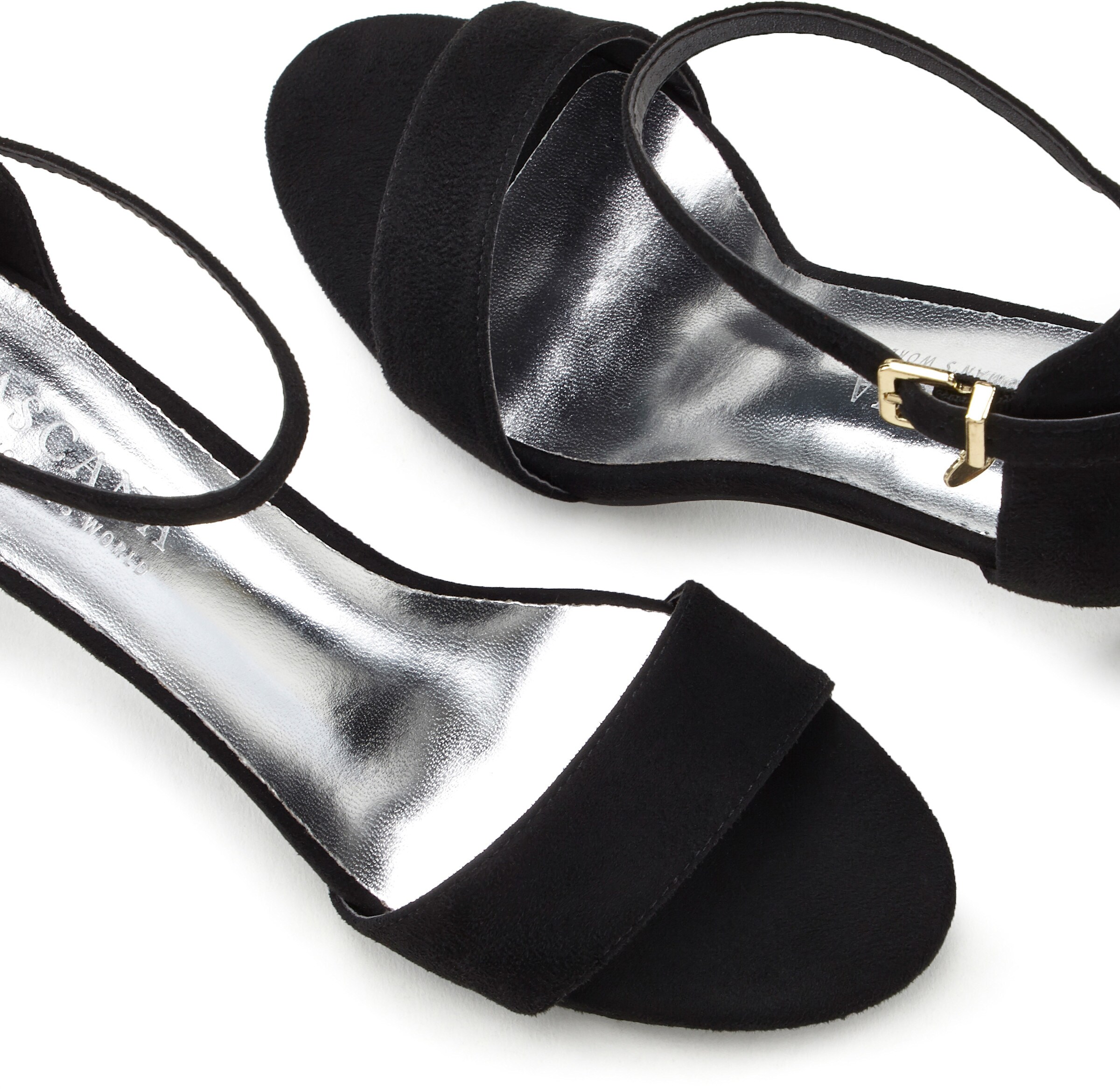 LASCANA High-Heel-Sandalette in schwarz