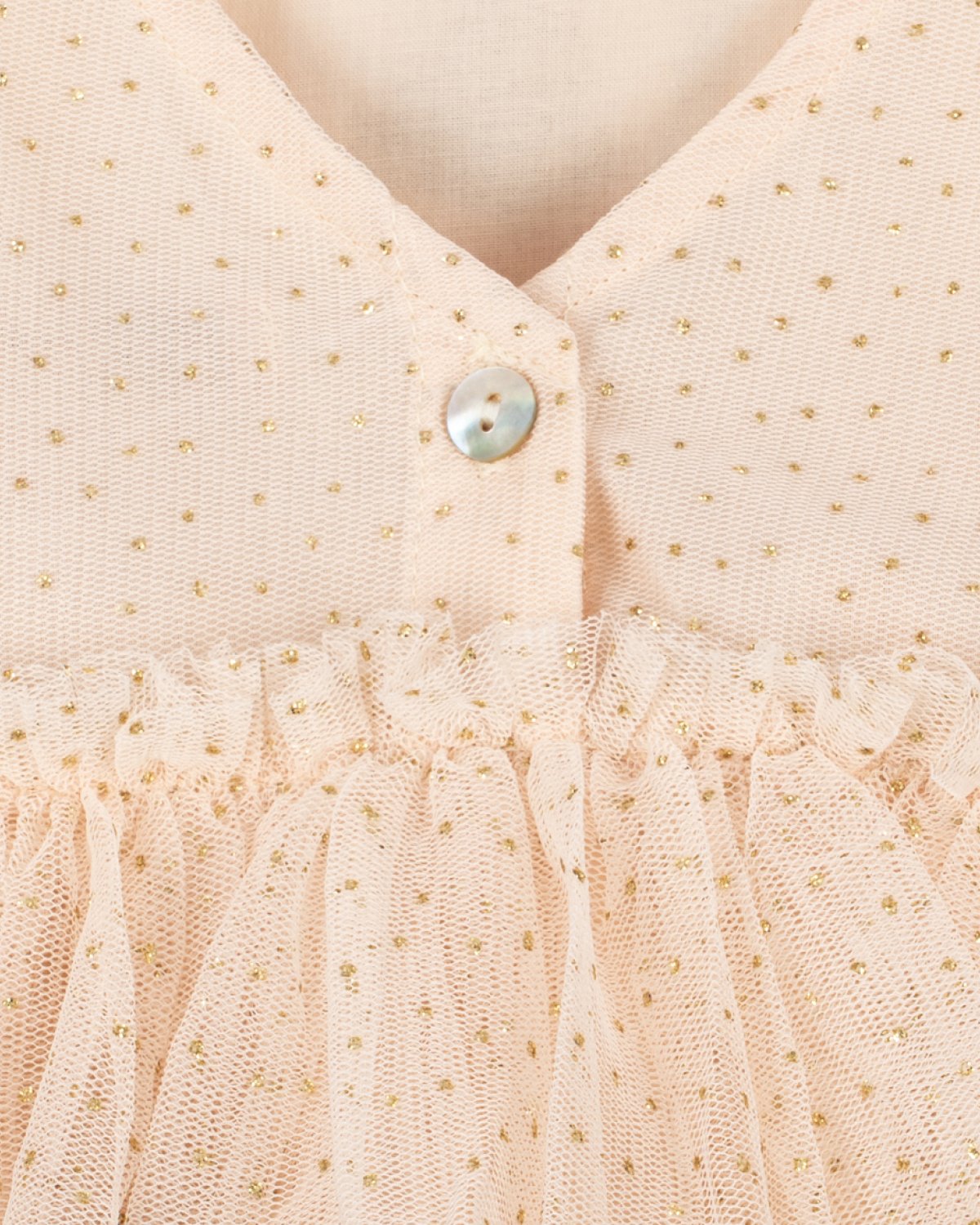 Tyllkjole m/ Glitter Paljetter | Yvonne Puff Dress