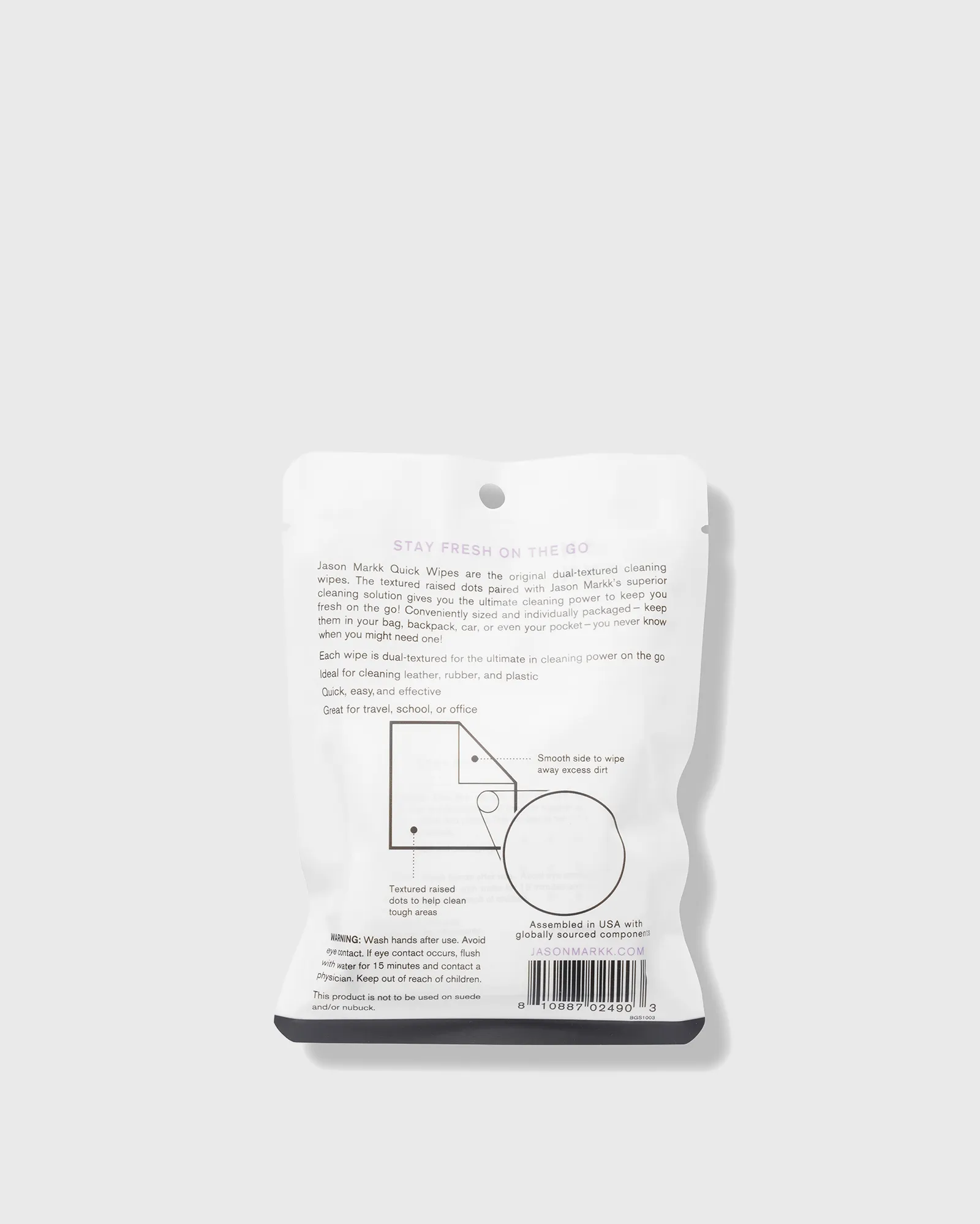 Jason Markk Quick Wipes 3 Pack