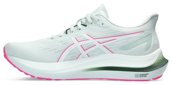 Chaussures Running Asics GT-2000 12 Vert/Rose Femme