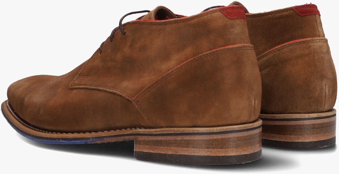 FLORIS VAN BOMMEL bruine floris van bommel nette schoenen sfm-50034