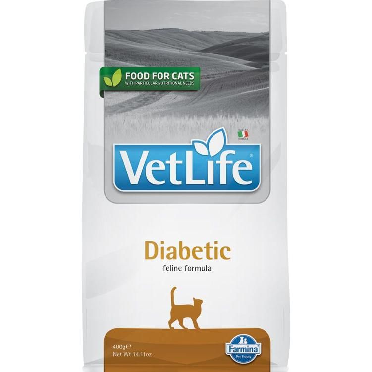 Trockenfutter Farmina VetLife Diabetic - Katze Adult
