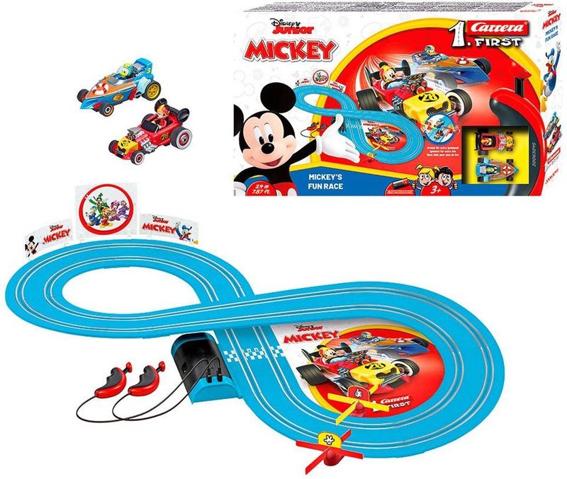 Carrera FIRST Disney - Mickeys Fun Race - Racebaan