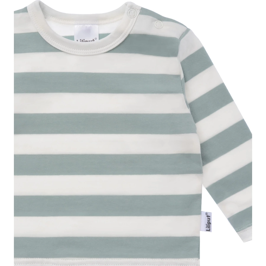 Liliput Langarmshirt weiss-grün
